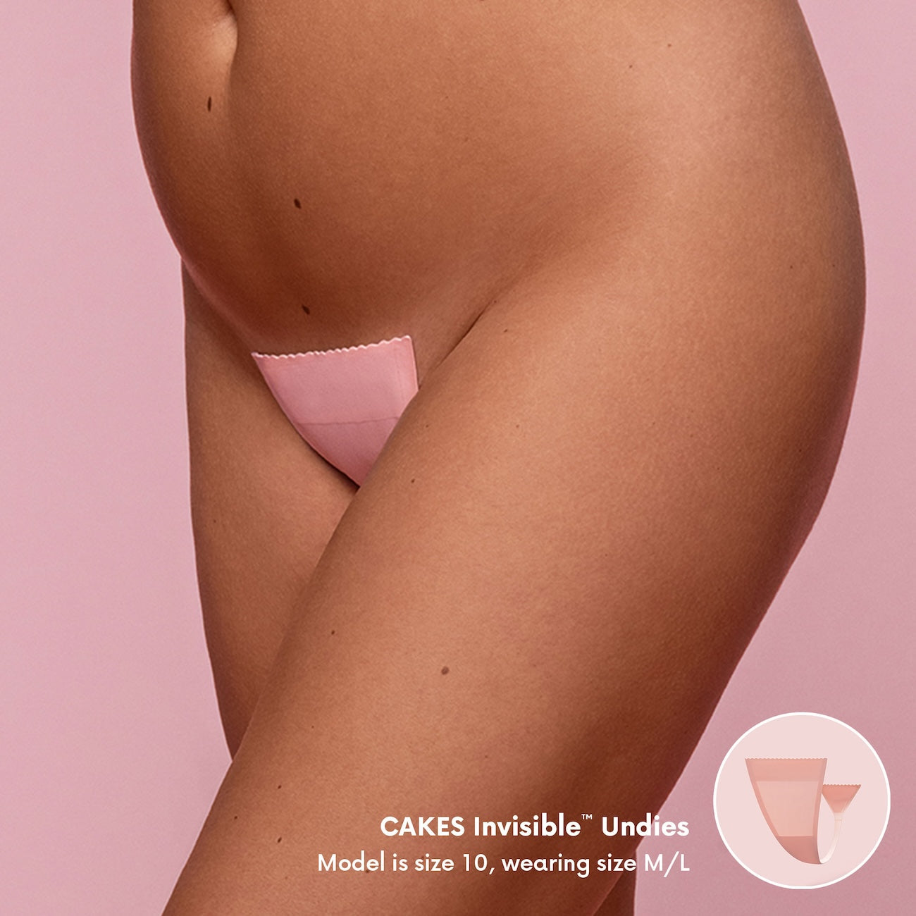 CAKES Invisible™ undies 3-Pack