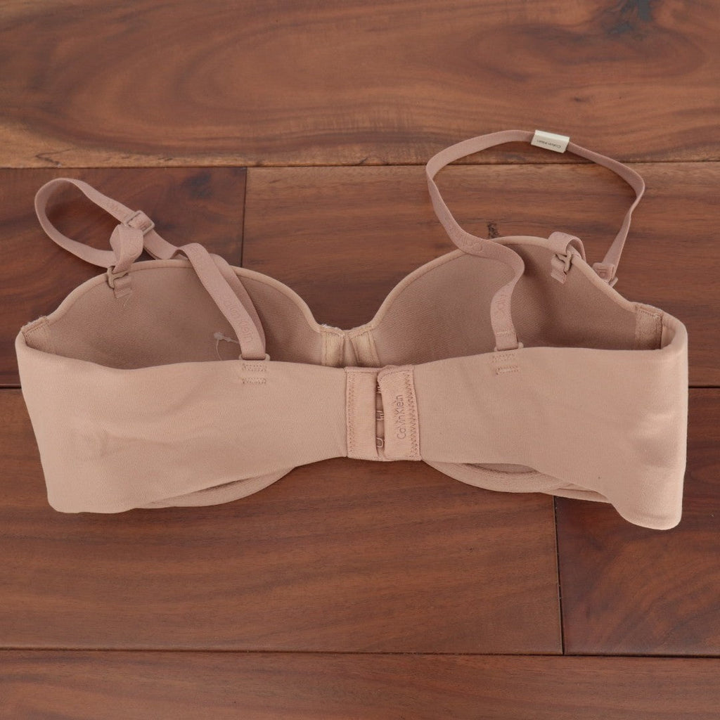 Calvin Klein Lightly Lined Bra Women's 32B Cedar Underwire Adjustable Strap