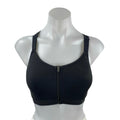 Victoria's Secret VSX Black Zip Front Racerback Active Sports Bra Tank Top 32