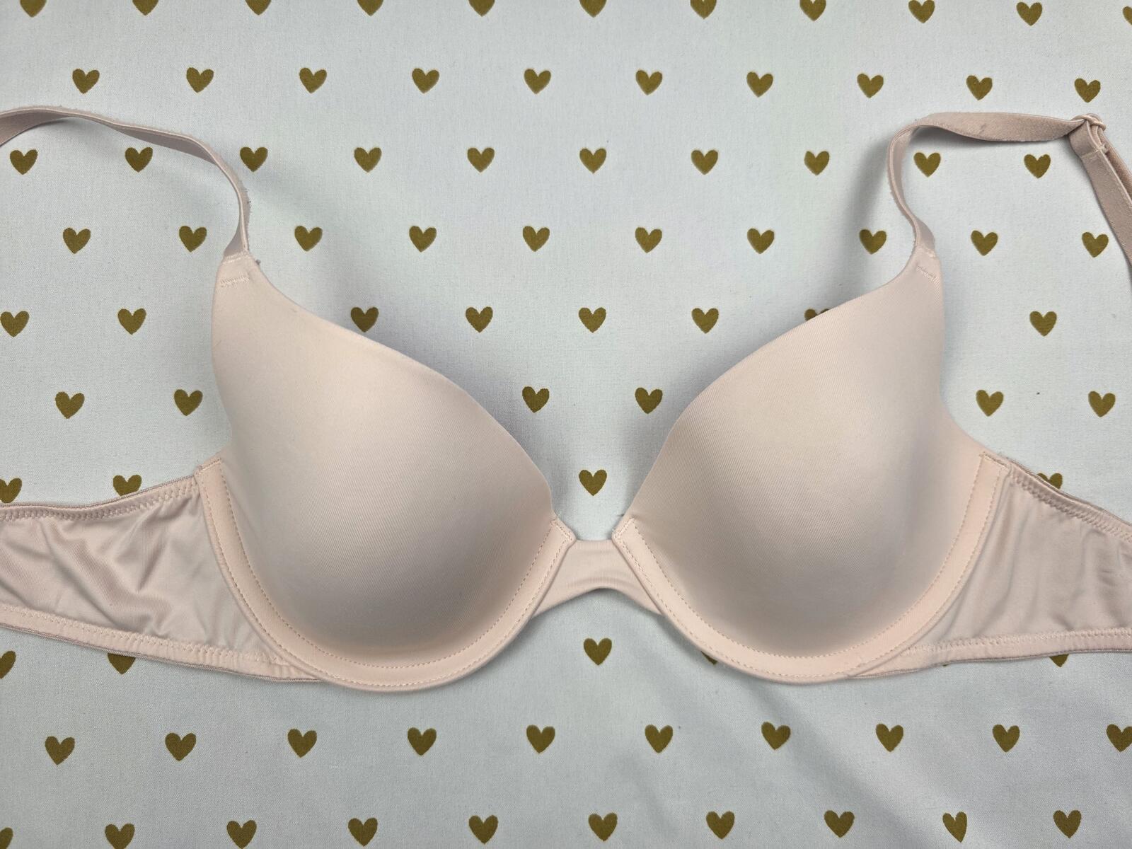Victorias Secret PINK 32B Satin Push UP Bra
