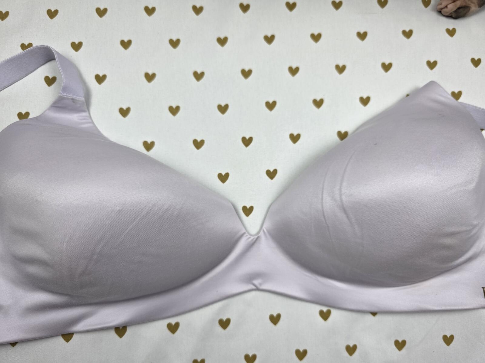 Victorias Secret Wireless Comfy Semi Demi Lined Balconette Bra 36DD