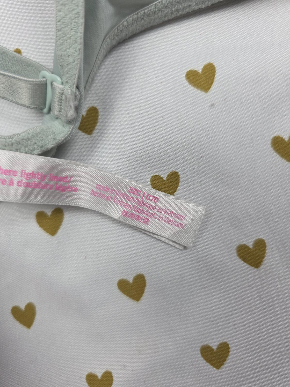 Victorias Secret PINK Wear Everywhere Lightly Lined Bra Mint 32C