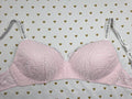 Victorias Secret Logo Strap Wireless No Wire  T Shirt Lightly Lined Bra 34DD