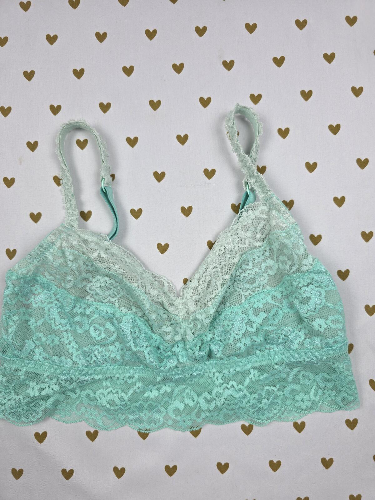 Victorias Secret Pink Gradient  lace Small Bralette Bra Top Tank