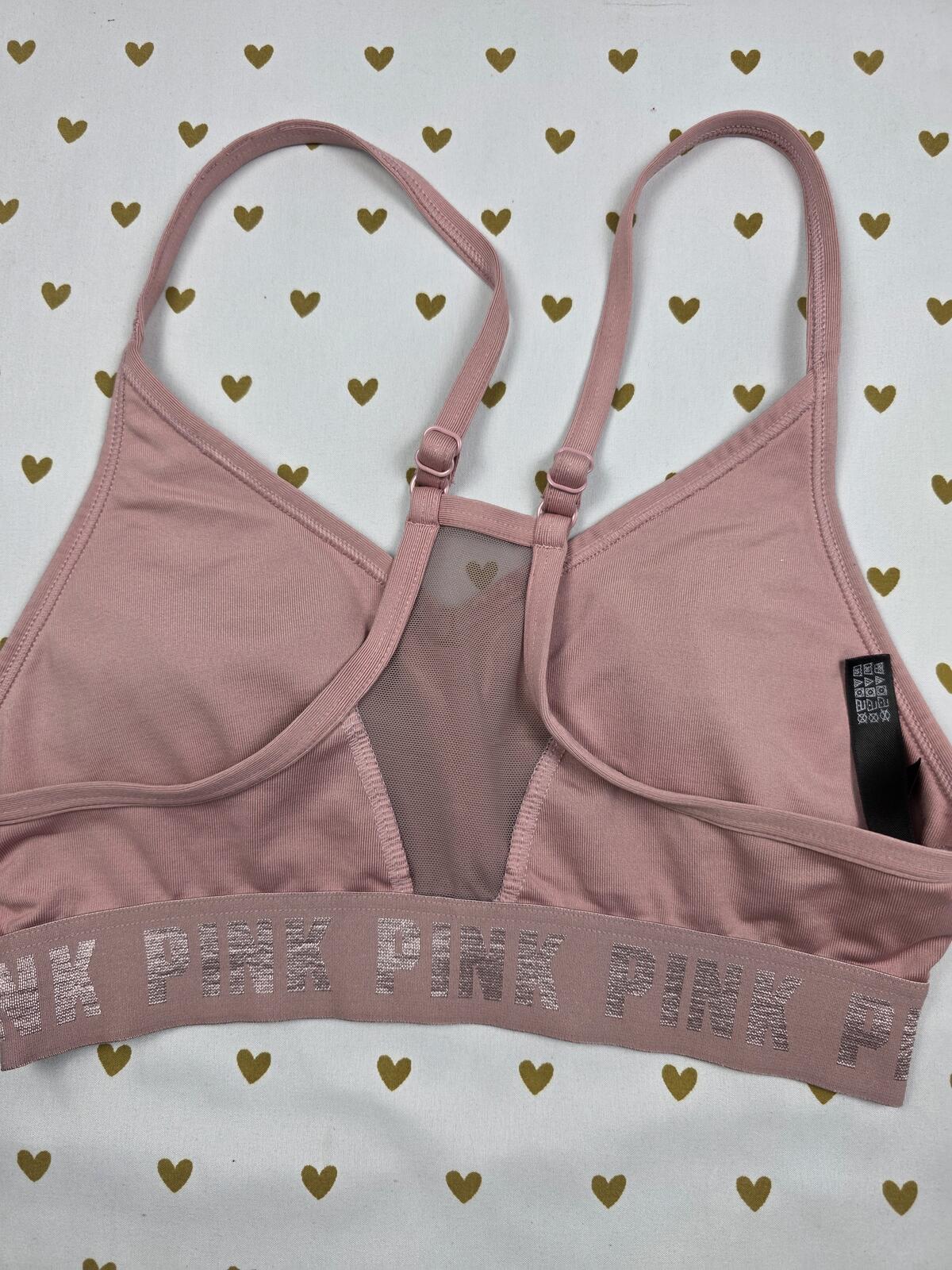 Victorias Secret Pink Active Sports Bra XS  Bralette Bra Top Tank