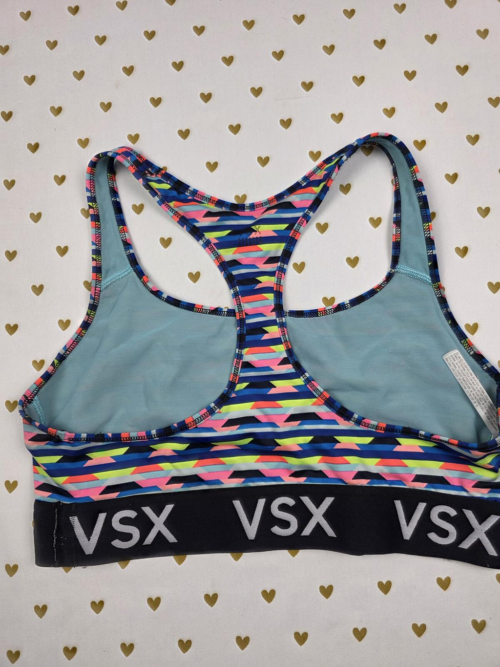 Victorias Secret VSX Neon Sports Bra Large Bralette Bra Top Tank