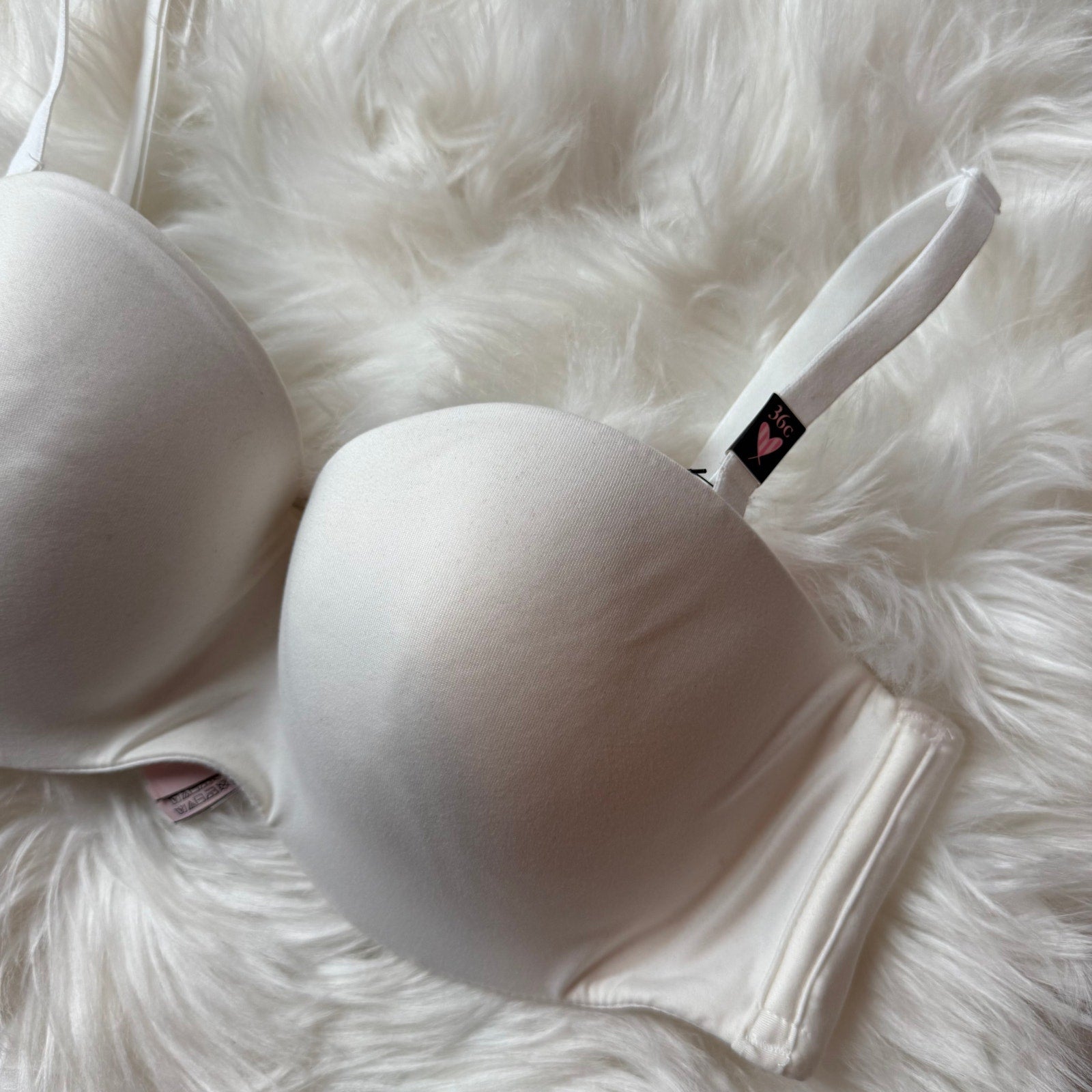 Victoria's Secret White Convertible Bra - Size 36C, New with Tags