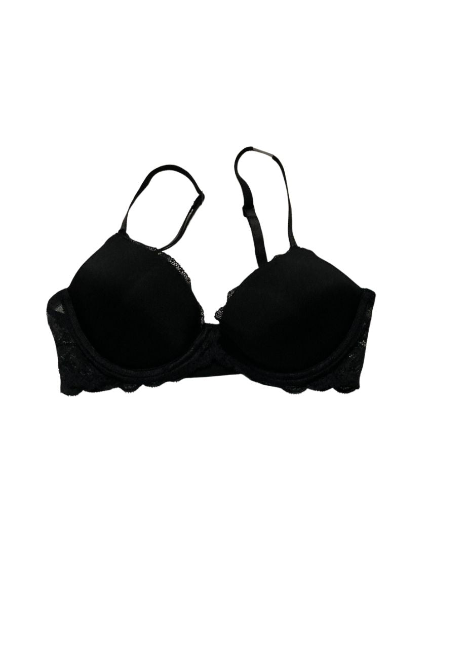 CALVIN KLEIN Seductive Comfort with Lace Demi Bra BLACK 32C
