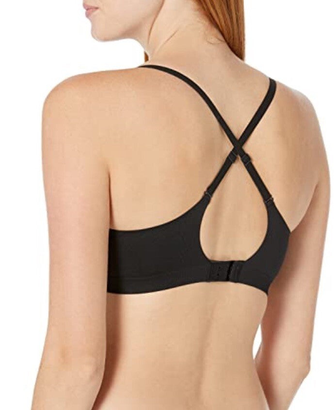 Calvin Klein Women's Fusion Flex Unlined Balconnet Bralette, Black, X-Large