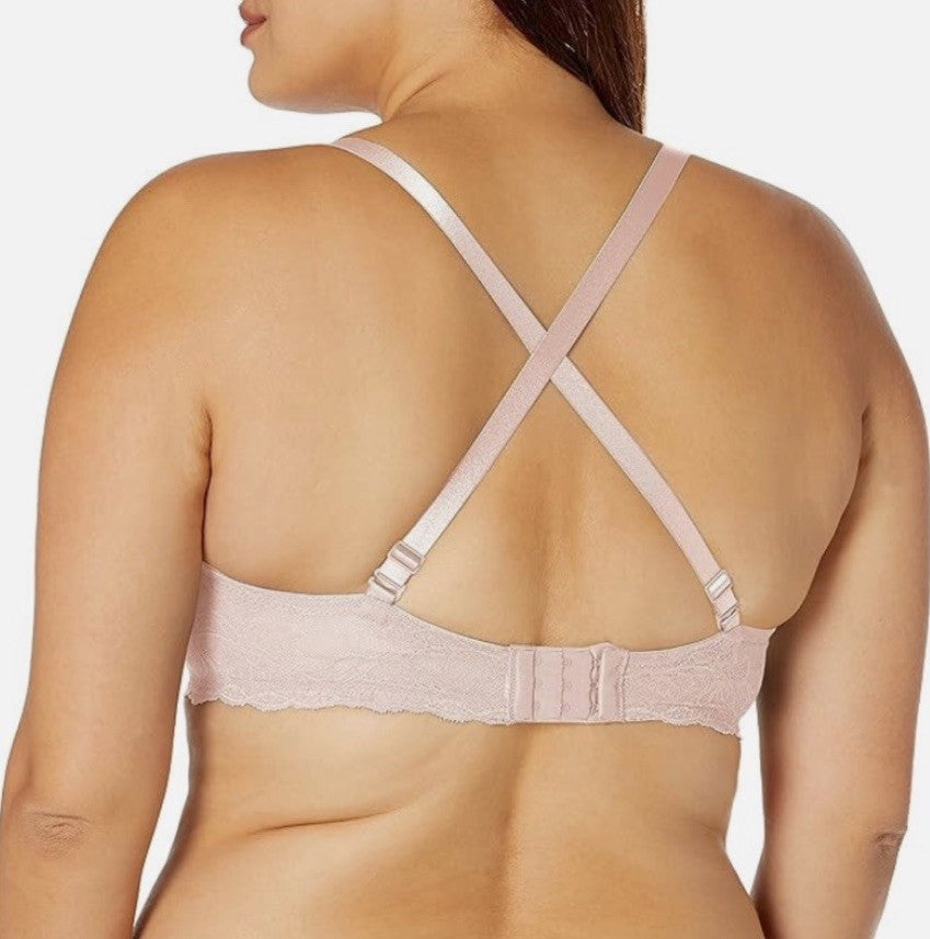 Calvin Klein Seductive Comfort Lace Demi Bra QF1444 Soft Pink 32C