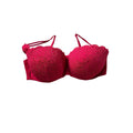Victorias Secret Bra Womens 36D Pink Lace Push Up Underwire Padded Lined Strappy