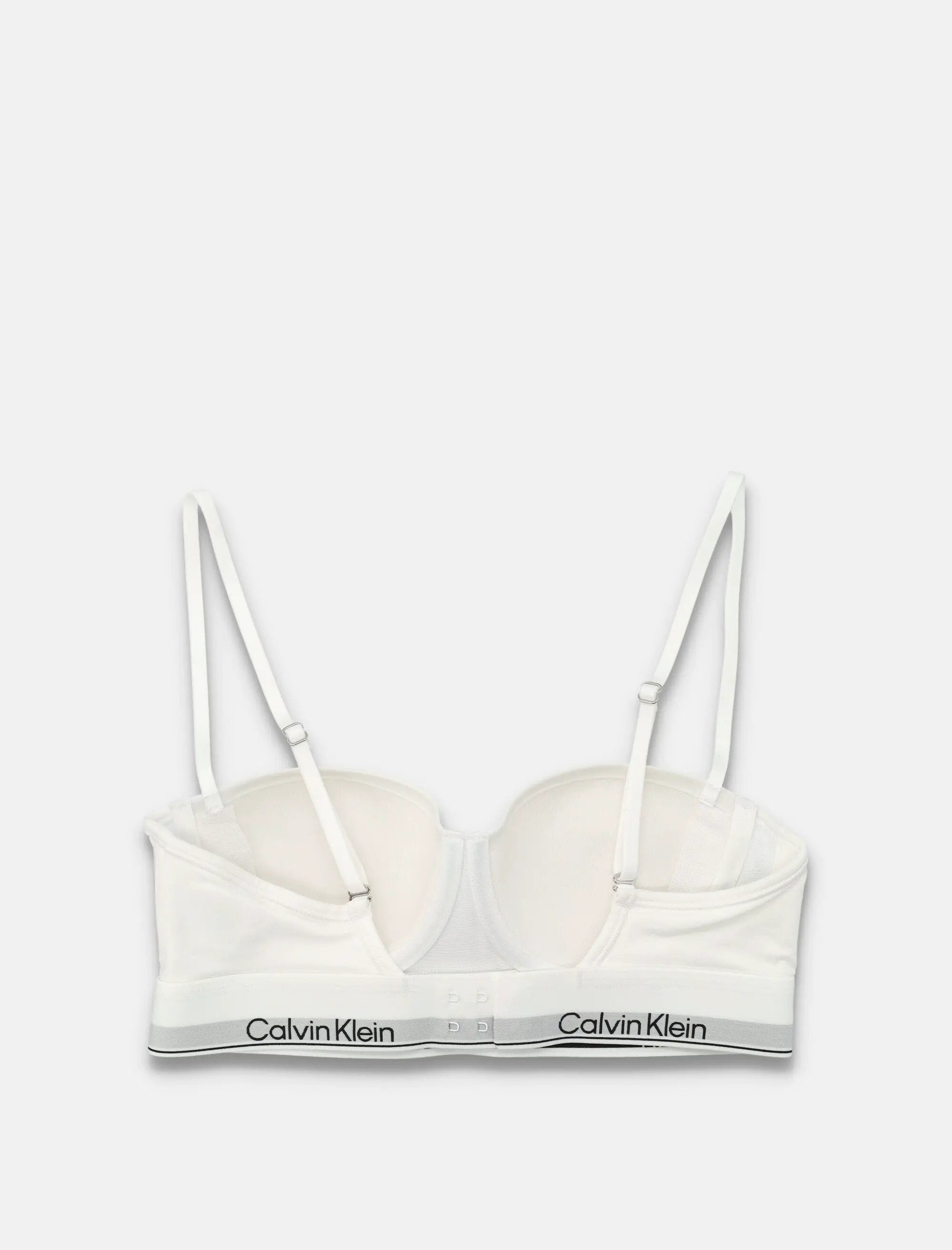 Calvin Klein Icon Cotton Modal bustier balconette bra