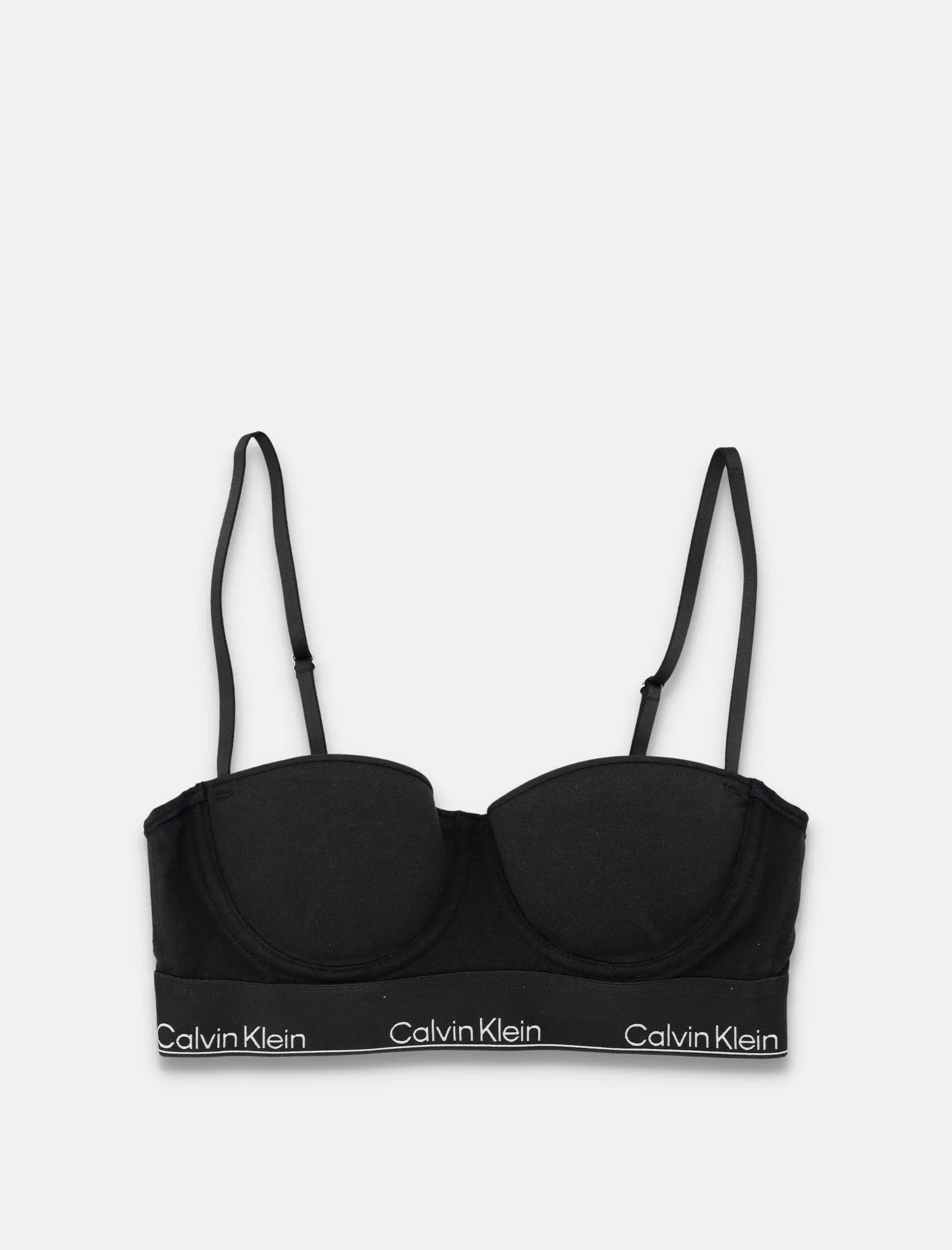 Calvin Klein Icon Cotton Modal bustier balconette bra