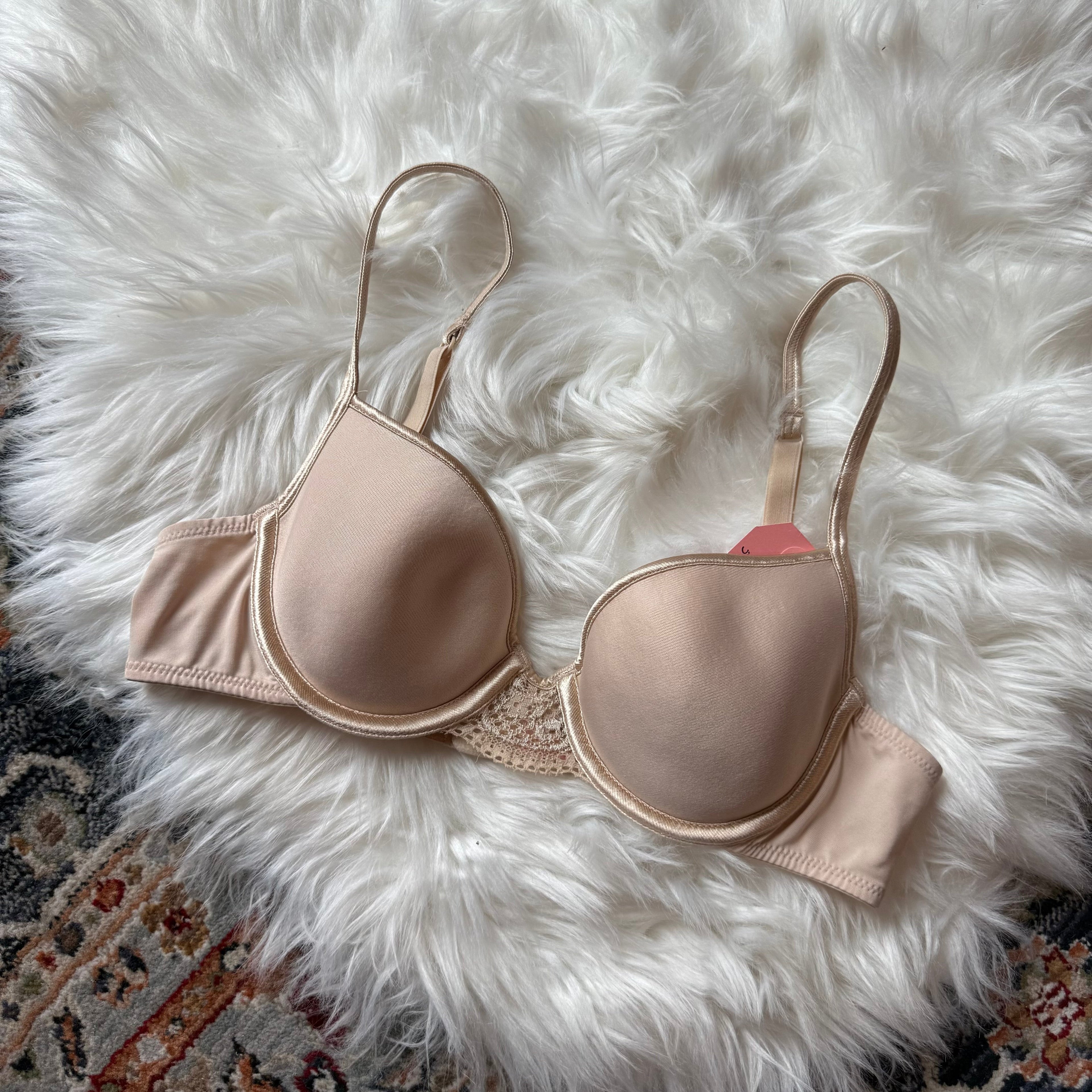 Victoria's Secret Vintage Beige Bra - 34B