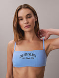 Calvin Klein | Heritage Classic Cotton Bandeau Bralette | Blue Descent