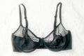 Victoria's Secret Body by Victoria Unlined Demi Sheer Mesh Bra Black 34DD