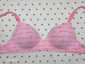 Victorias Secret T Shirt Logo Strap Wireless No Wire Bra 34D