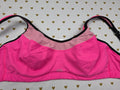 Victorias Secret VSX SPORT Underwire Sports Bra 34DDD Pink Exercise Support