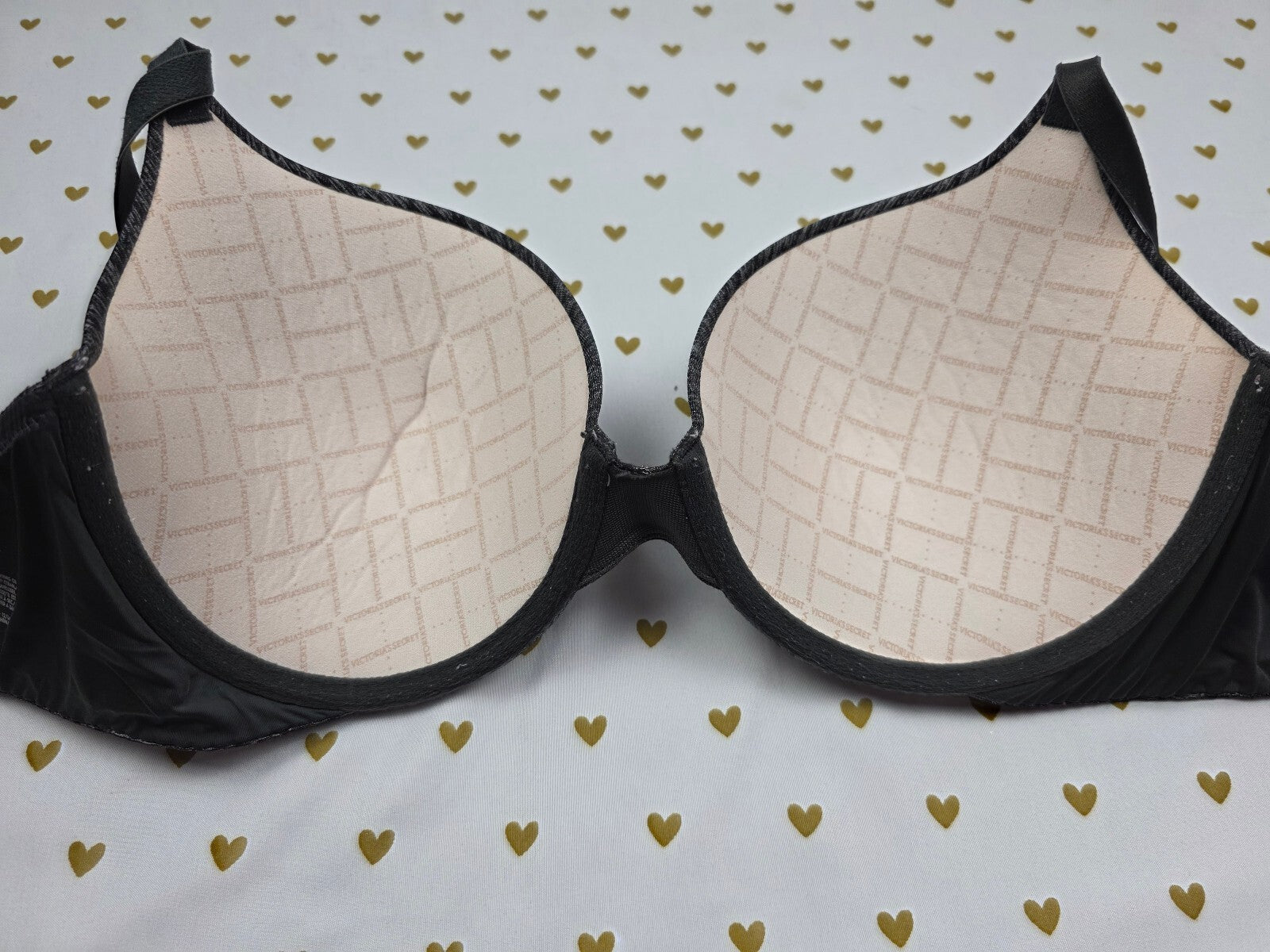Victorias Secret Padded Perfect Coverage Bra 38C