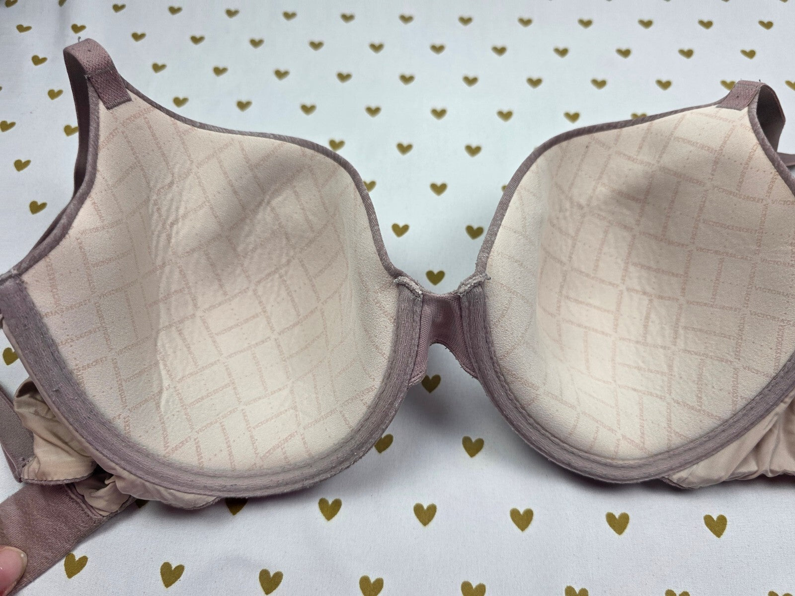 Victorias Secret Uplift Semi Demi Balconette Bra 36D