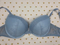 Victorias Secret Blue Lace Very Sexy Push Up Bra 36C