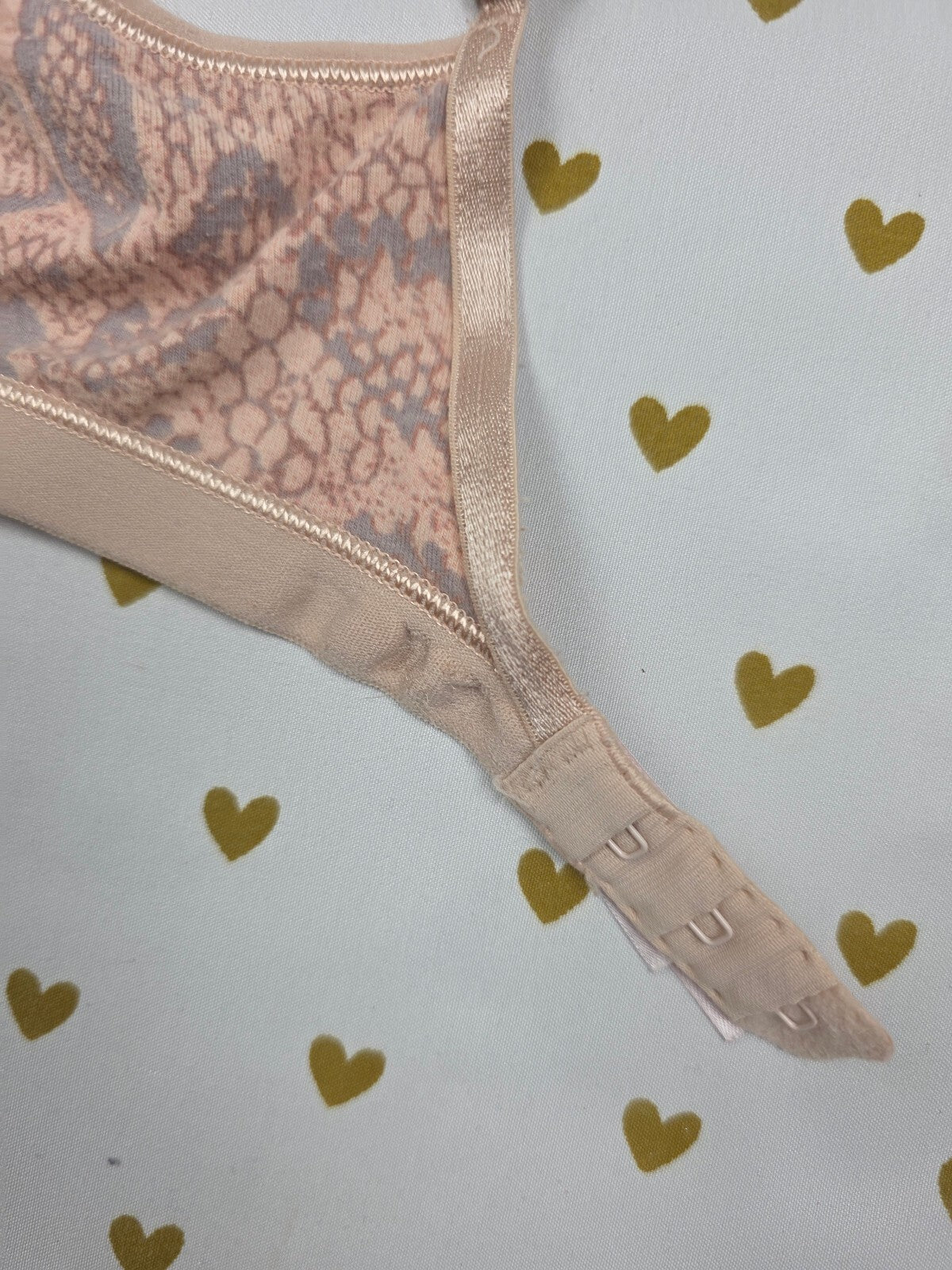 Victorias Secret Vintage Animal Print snake Bralette Bra Top Lounge 34C
