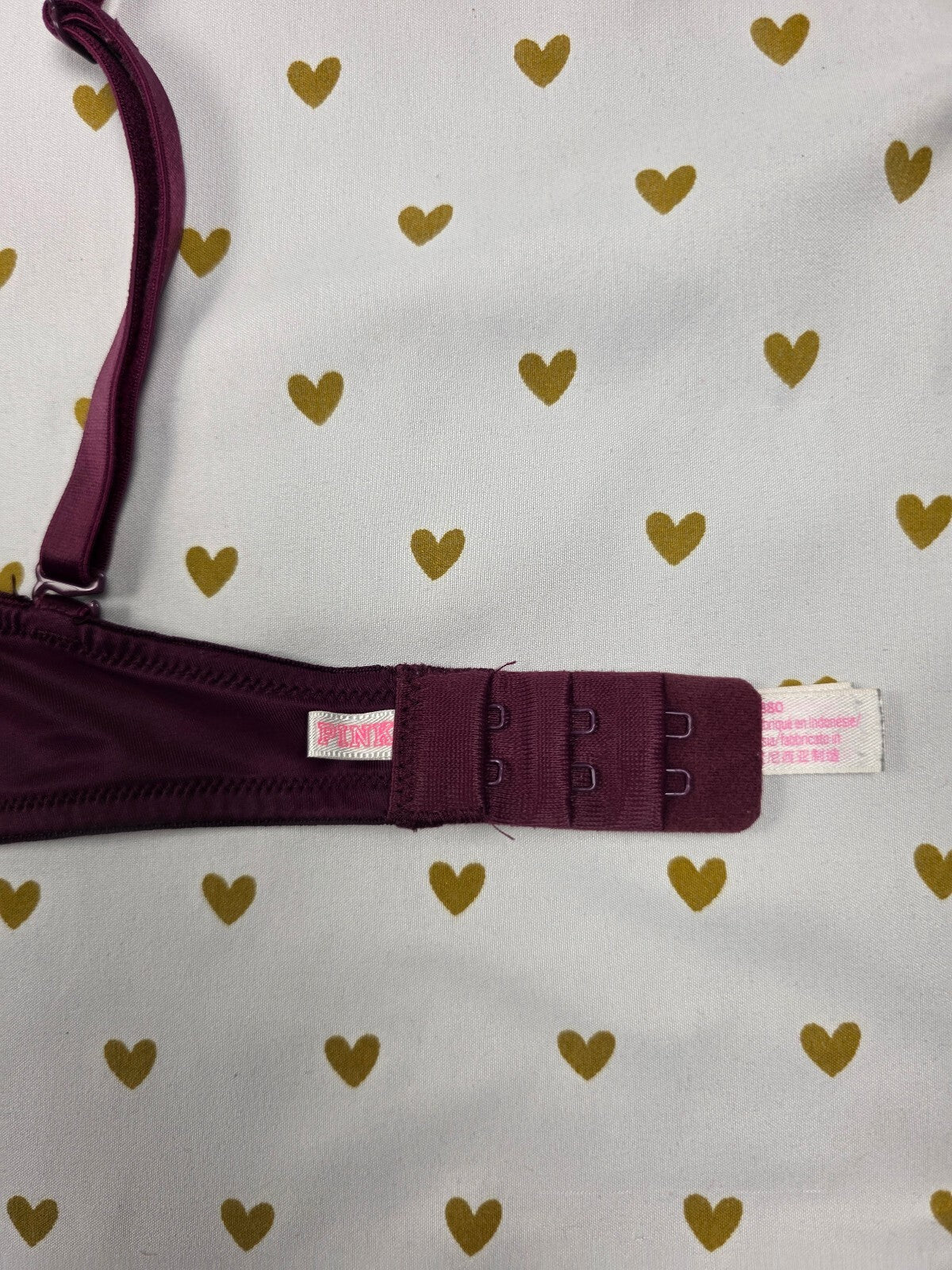 Victorias Secret PINK Purple 36B Wear Everywhere Lightly Lined Bra