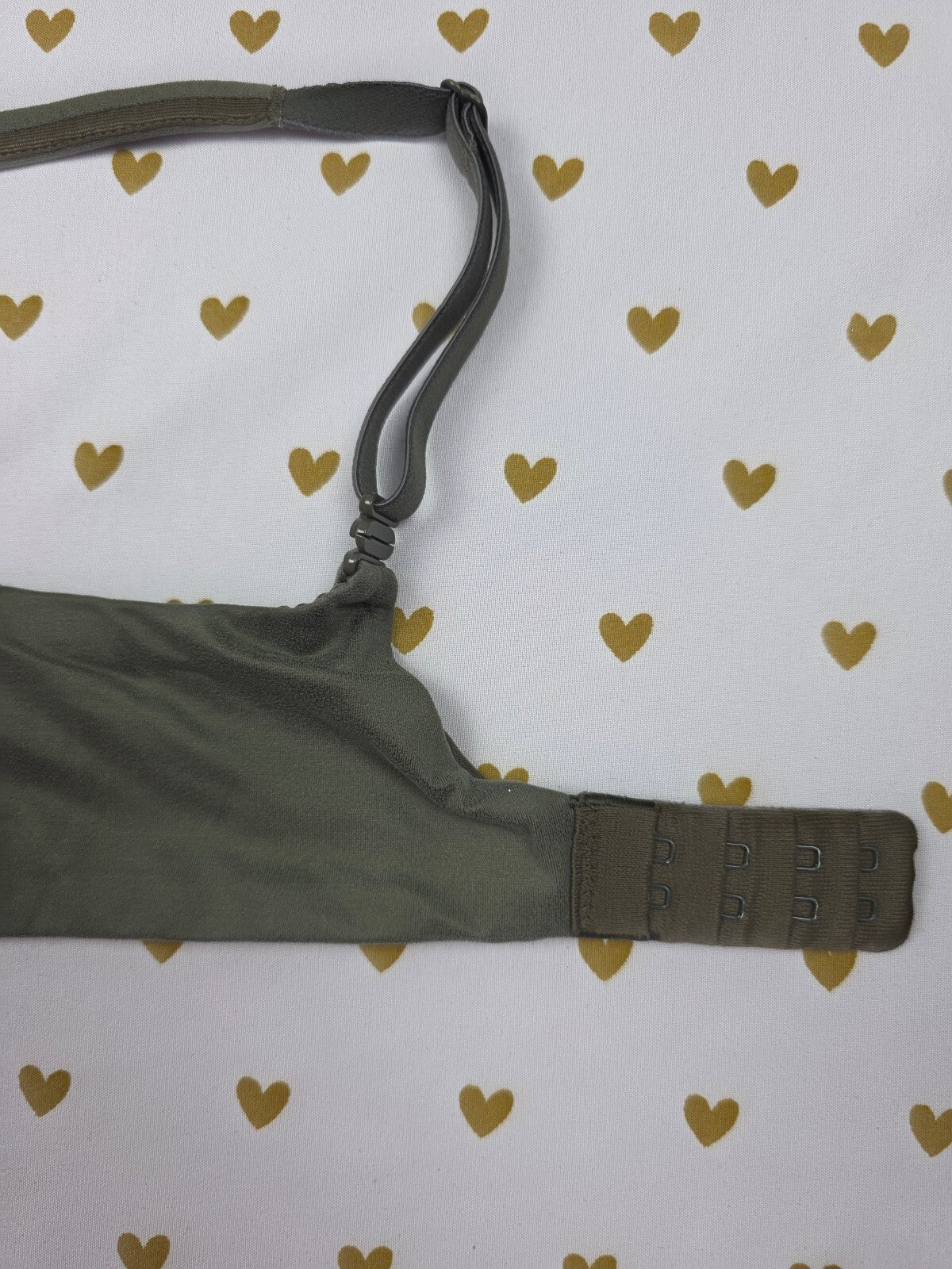 Victorias Secret Green 34C Unlined Demi Balconette Bra
