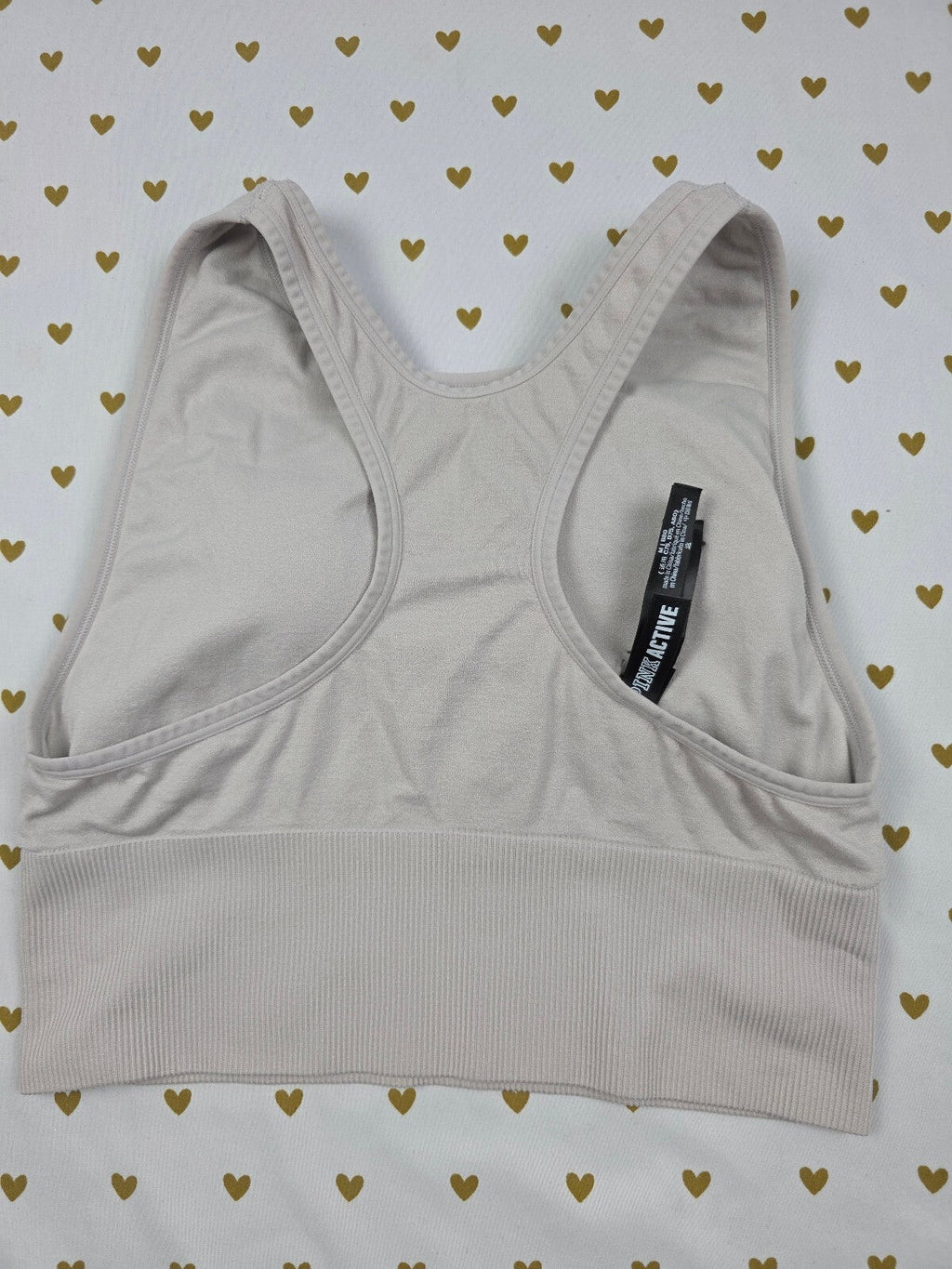Victorias Secret Pink Active Sports Bra MEDIUM Bralette Bra Top Tank