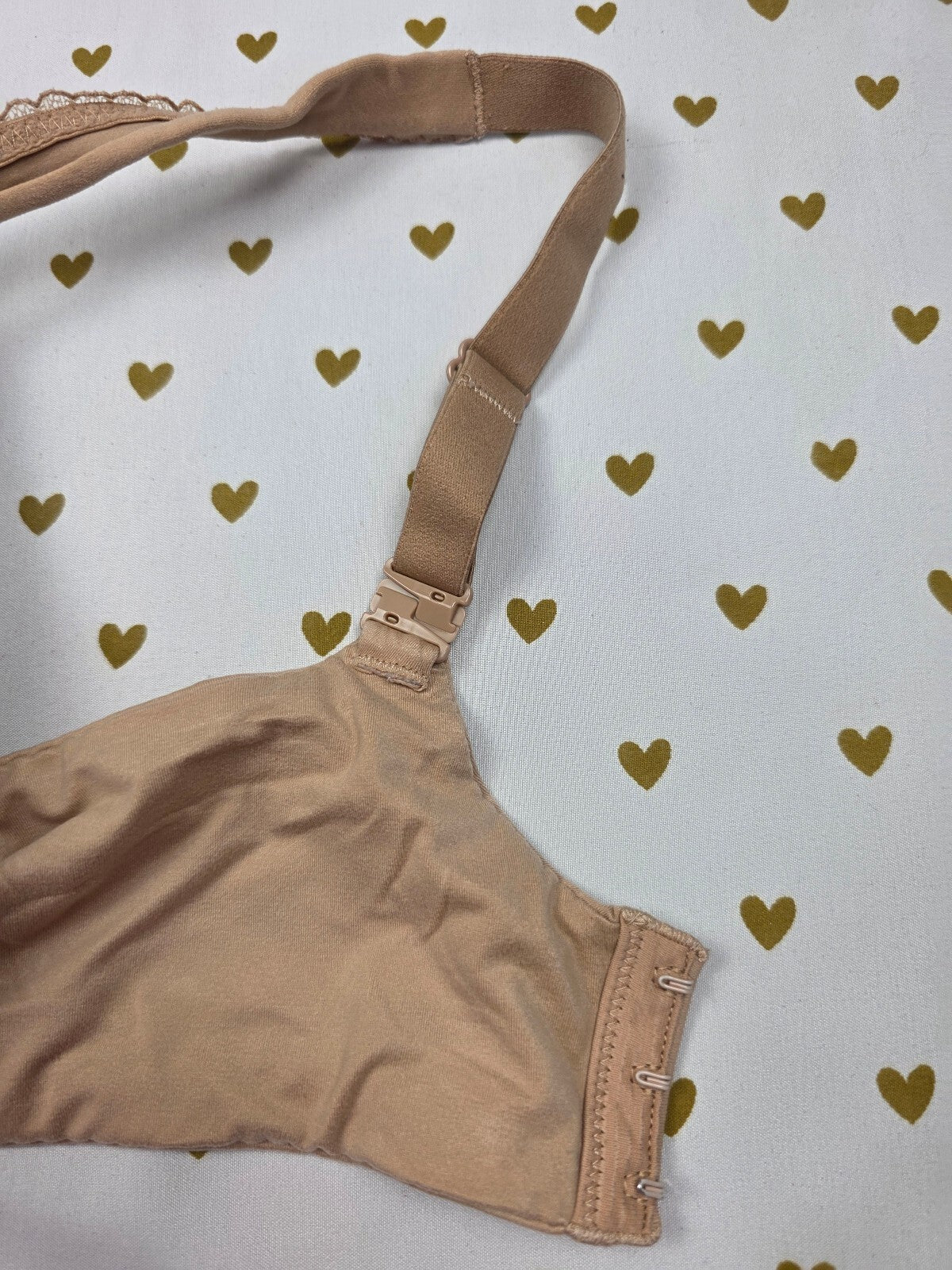 Victorias Secret Beige Lined Perfect coverage bra 38DDD