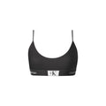 CK 1996 Unlined String Bralette, Black