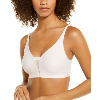 Calvin Klein Invisibles Wirefree Mesh Unlined Triangle Bralette QF5380 beige