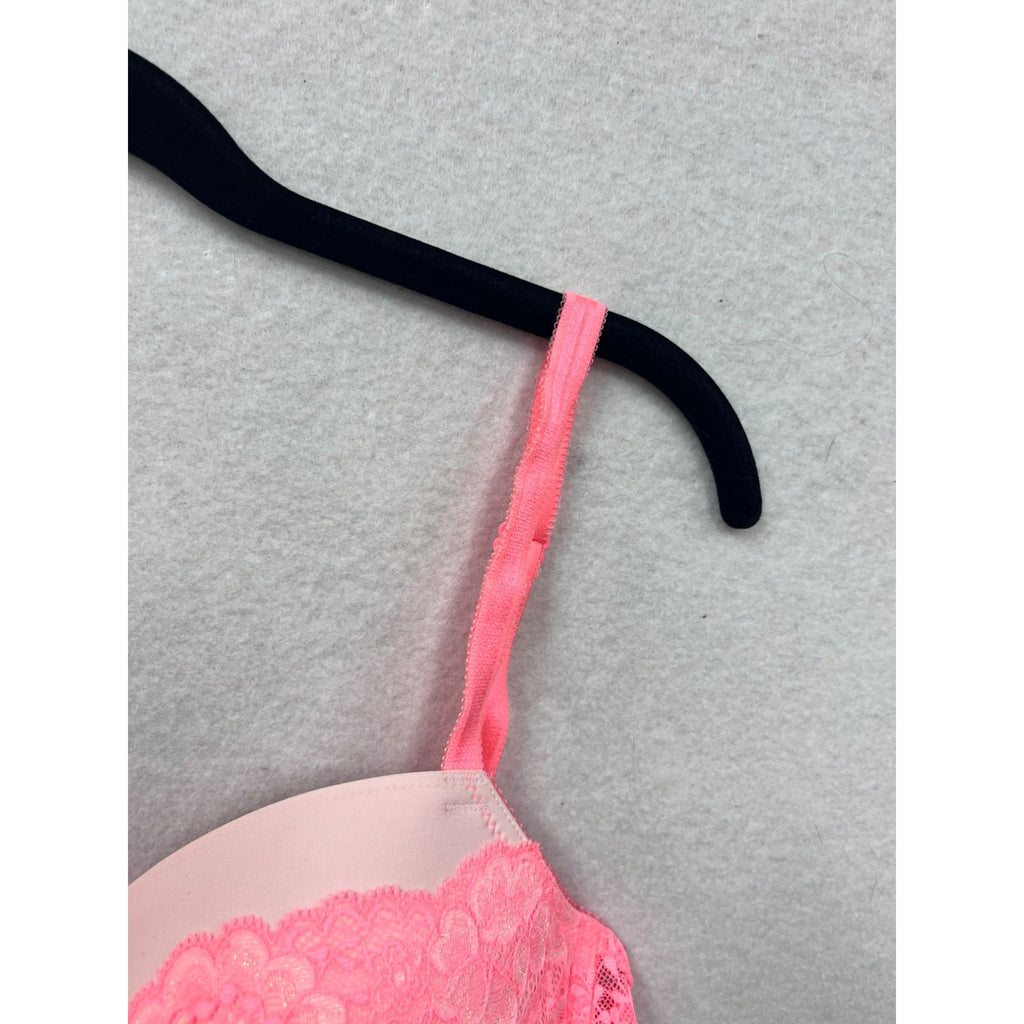 Victorias Secret Pink Dream Angels Push-Up Bra 34DD #6271